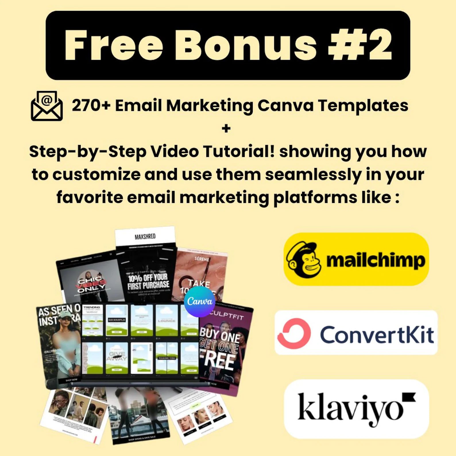 1000+ Meta Ad Templates Canva Bundle: Marketing Ads, Email Templates